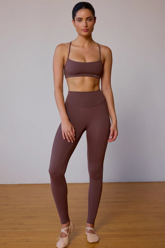 Leggings in Taupe Brown - UK Size:L
